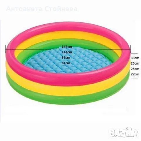 Открийте райската забава с I n t e x-Най-големият избор от детски басейни, снимка 6 - Други - 48162574