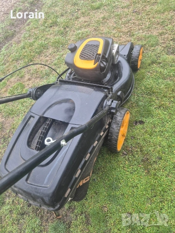 Бензинова самоходна косачка" McCULLOCH" с кош, снимка 3 - Градинска техника - 53675311