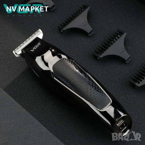 Оригинална професионална машина за подстригване на коса, безжичен тример за брада, снимка 7 - Други стоки за дома - 53850718