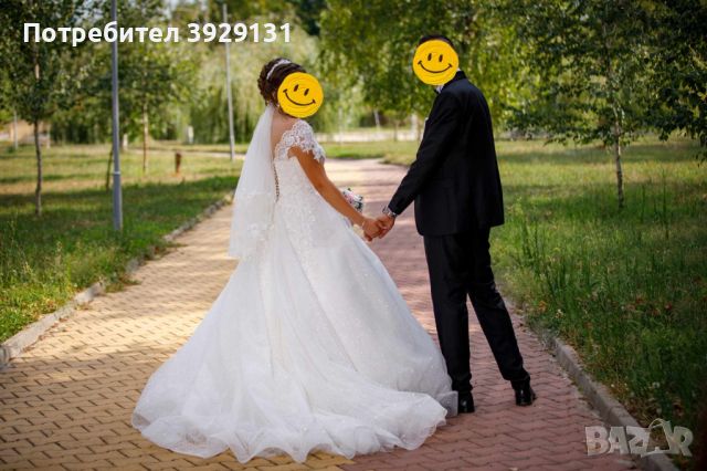 Булчинска рокля, снимка 2 - Сватбени рокли - 45529488