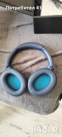 Безжични слушалки с микрофон Sony - WH-XB900N, сини, снимка 8 - Bluetooth слушалки - 46309636
