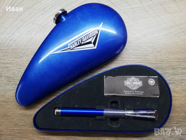 Френска Химикалка Ватерман,Waterman Harley Davidson Horizon, снимка 1 - Колекции - 48737898