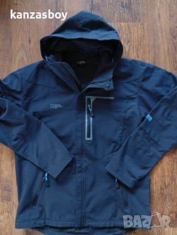 national geographic nordic nano technology - мъжко софтшел яке КАТО НОВО р-р XL, снимка 2 - Якета - 53848080