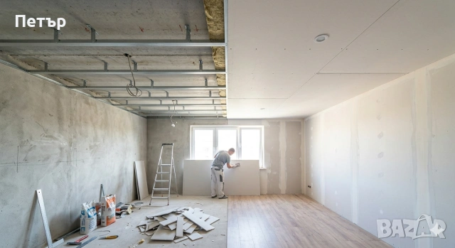 Монтаж на гипсокартон и конструкция