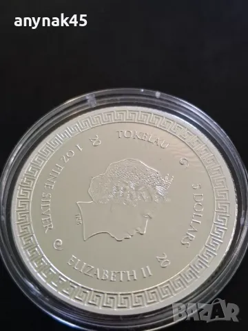 Сребро 1 Oz. Diana, снимка 5 - Нумизматика и бонистика - 47619834