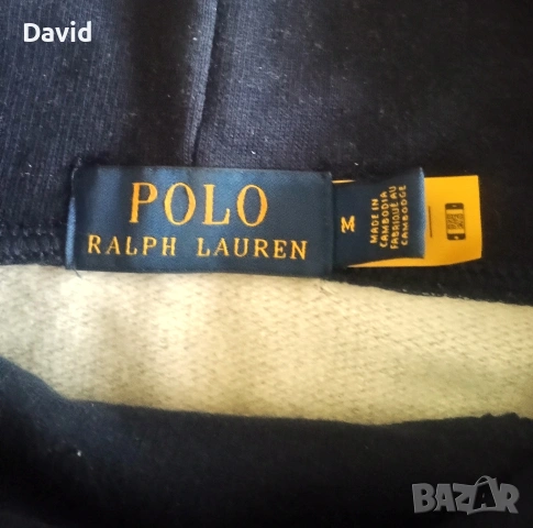Оригинален Мъжки ватиран суичър Polo Ralph Lauren Funnel Neck, снимка 3 - Суичъри - 53082655