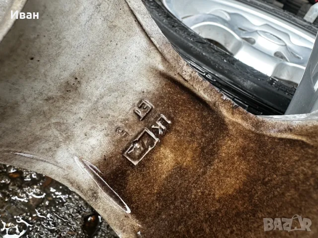 Джанти с зимни гуми AEZ Toyota 5x114.3 7j 16Цола ЕТ35, снимка 7 - Гуми и джанти - 50394283