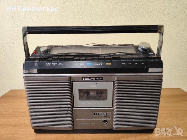 Продавам радиокасетофон Sound 4004