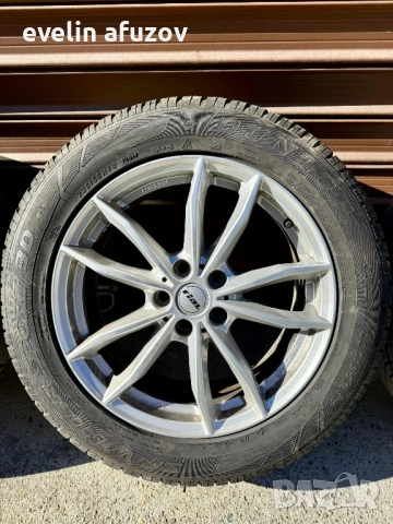 Джанти 18”5x112 със зимни гуми Dunlop 235/55/18 , снимка 5 - Гуми и джанти - 52507561