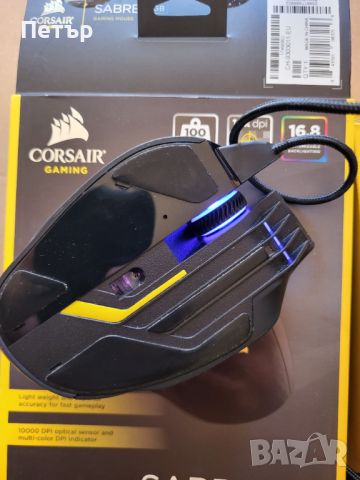 мишка Corsair SABRE RGB, снимка 5 - Клавиатури и мишки - 46124945