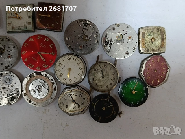 механизъм от руски часовници , снимка 2 - Дамски - 53889283