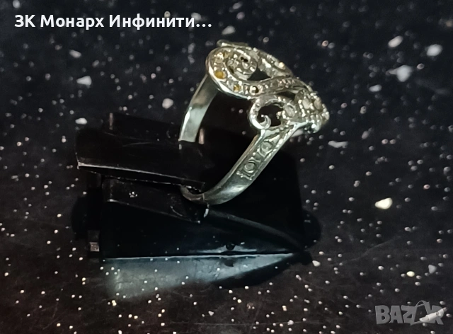 сребърен пръстен , снимка 2 - Пръстени - 52123675