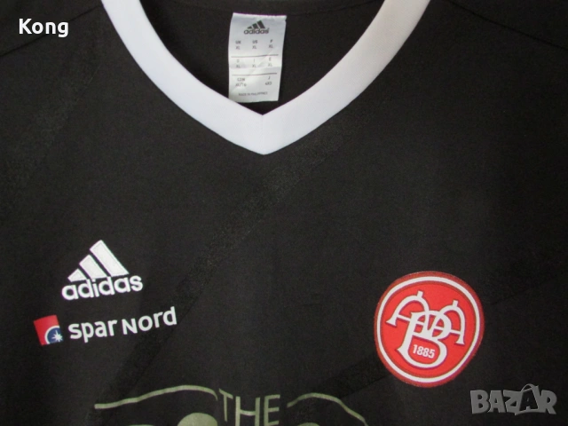 Адидас фланелка Real Madrid Реал Мадрид Adidas Mbappe футболна тениска Denmark Aalborg BK Дания , снимка 5 - Футбол - 54281417