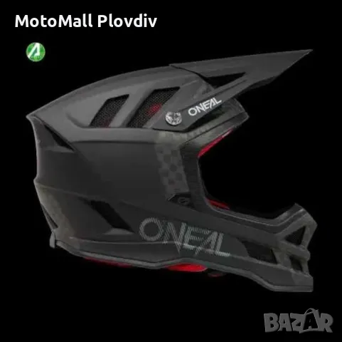 Вело каска O'NEAL BLADE CARBON IPX V.22 black/carbon, снимка 2 - Аксесоари и консумативи - 49268884