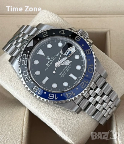 Rolex GMT-Master II 40mm Steel 'Batgirl' Black Dial Automatic Различни Варианти, снимка 3 - Мъжки - 54049168