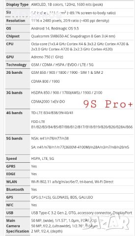 ZTE Nubia Red Magic 9S Pro и 9S Pro+ 5G Dual sim с глобален ром, снимка 6 - Телефони с две сим карти - 46513392