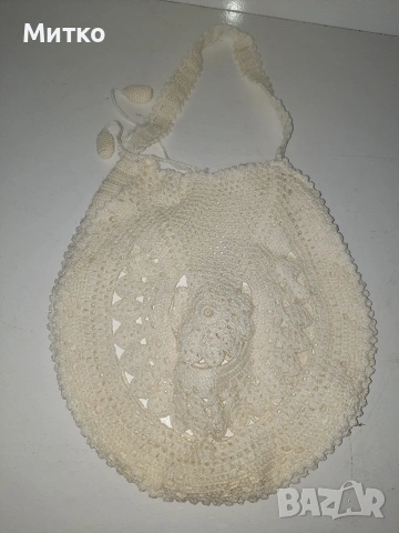 Нова чанта ръчно плетена на една кука, снимка 3 - Чанти - 53608880