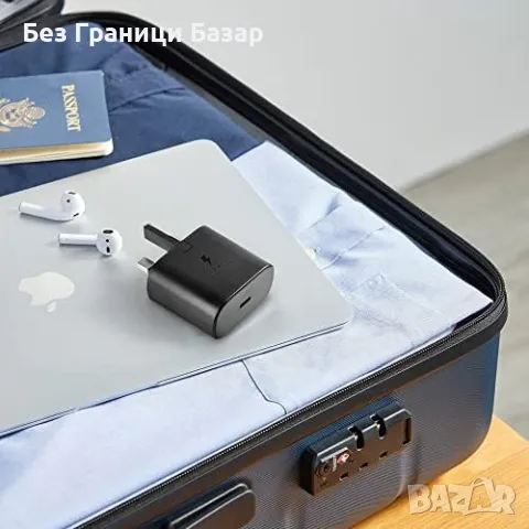 Ново 25W Бързо Зареждане USB-C Кабел и Адаптер за Samsung Galaxy, снимка 3 - Селфи стикове, аксесоари - 47634524