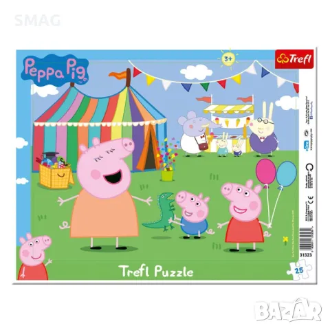 Пъзел Tab Peppa Circus (25 части) S_1182827, снимка 1 - Игри и пъзели - 49027705