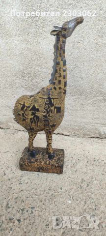 Статуетка, жираф, снимка 5 - Статуетки - 45693632