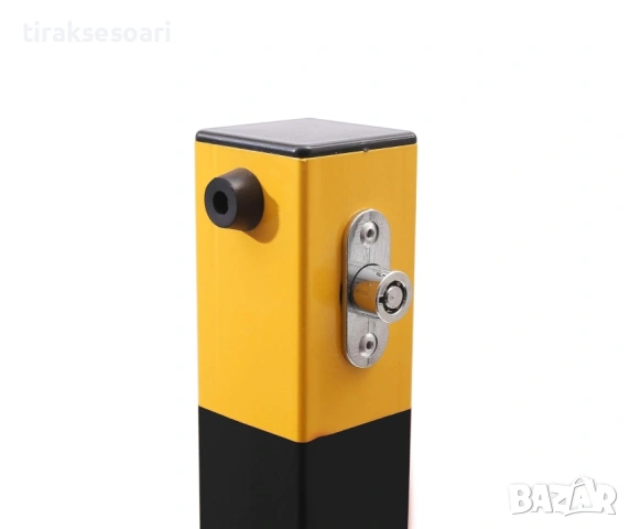 Сгъваем стоманен стълб за паркомясто 62 см с ключалка и 3 ключа, снимка 5 - Аксесоари и консумативи - 53624951