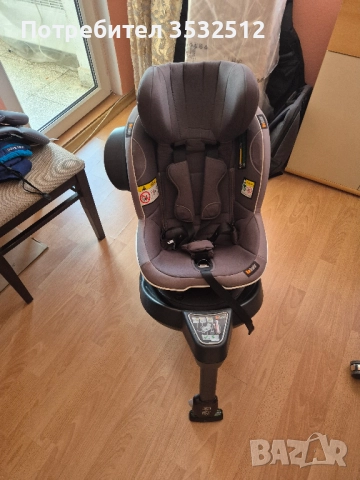 BeSafe столче за кола iZi Turn i-Size Metalic Melange, снимка 7 - Столчета за кола и колело - 52709426