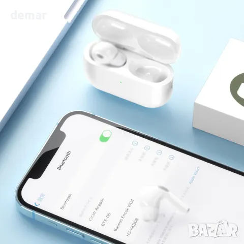 Оригинален резервен калъф за зареждане Saliop, съвместим с Air Pods Pro 1 и Pro 2 поколение, снимка 7 - Аксесоари за Apple - 47313796