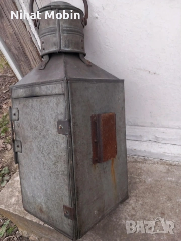 Стар голям фенер, снимка 5 - Колекции - 53864899