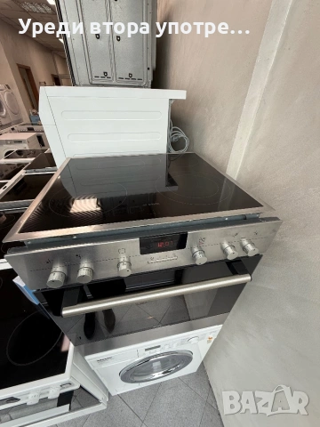 Иноксова фурна за вграждане с плот Siemens