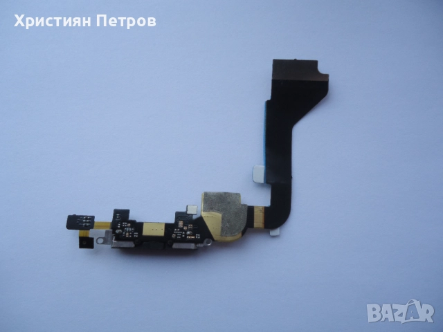 Лентов кабел + захранване + микрофон + iPhone 4, снимка 2 - Резервни части за телефони - 52126045