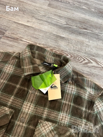 Нова с етикет!Quiksilver Surf Days LS Shirts размер М, снимка 4 - Ризи - 53327999
