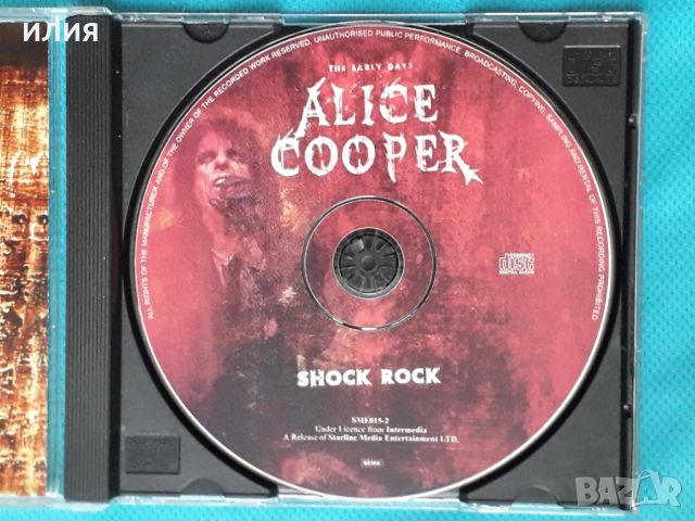 Alice Cooper – 2011 - Shock Rock - The Early Days(Hard Rock), снимка 3 - CD дискове - 45982967