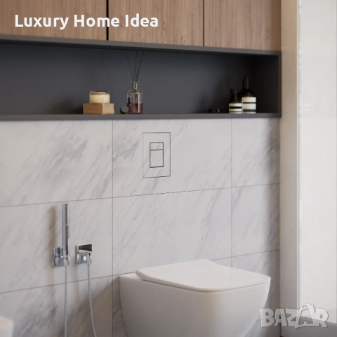 Основа за скрит монтаж на бутон от плочка (GROHE механизъм) -  Luxury Home Idea, снимка 9 - Други стоки за дома - 53980601