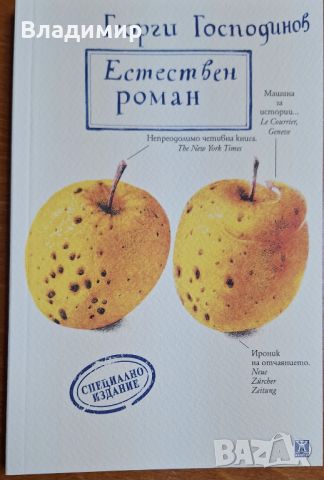 Естествен роман - Георги Господинов, снимка 1 - Художествена литература - 46593361