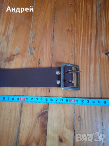 Стар Военен колан #5, снимка 4 - Антикварни и старинни предмети - 53950075