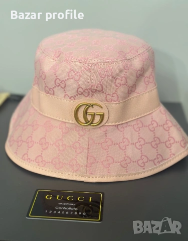 Шапка Gucci pink