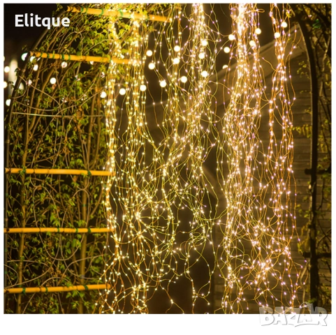 Декоративен сноп от 200 LED светлини , снимка 14 - Лед осветление - 52903994