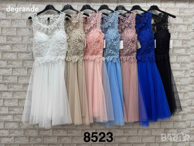 🎀Кукленска Рокля с Тюл