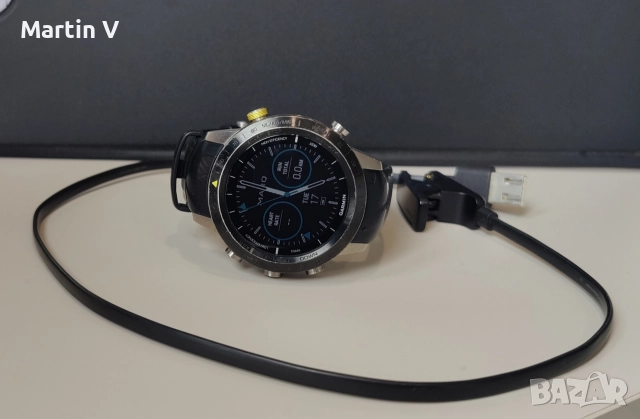 Продавам Garmin Marq Athlete + HRM-Swim + Strap, снимка 2 - Смарт часовници - 52576252