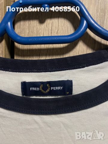 Fred Perry тениска/оригинал, снимка 2 - Тениски - 45345135