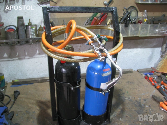 бижутерийнa полигазова горелка с вдухван въздух