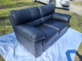 Диван двойка естествена кожа , снимка 3