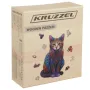 Дървен пъзел Kruzzel - Котка, снимка 3