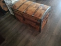 Стар дървен сандък/ракла/скрин, снимка 5