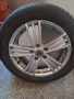 Продавам гуми с джанти на две лета няма на пукано по тях здрави гуми са, снимка 3