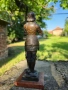 Бронзова Фигура на O.Ruffony Jeanne d'Arc 1900-1920г, снимка 7