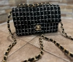 Дизайнерски модел в духа на Chanel – Малка кросбоди чанта, снимка 1