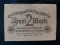 Германия - 2 марки 1922 , банкнота , снимка 1