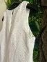Лятна бяла рокля, рязана бродерия, снимка 5