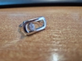 среб пръстен с подвижен циркон, снимка 4